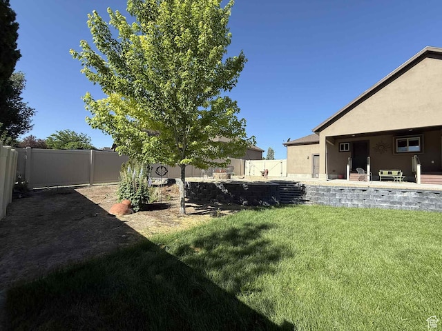 420 N Josephine Ln, Price, UT 84501 - fenced backyard with a patio