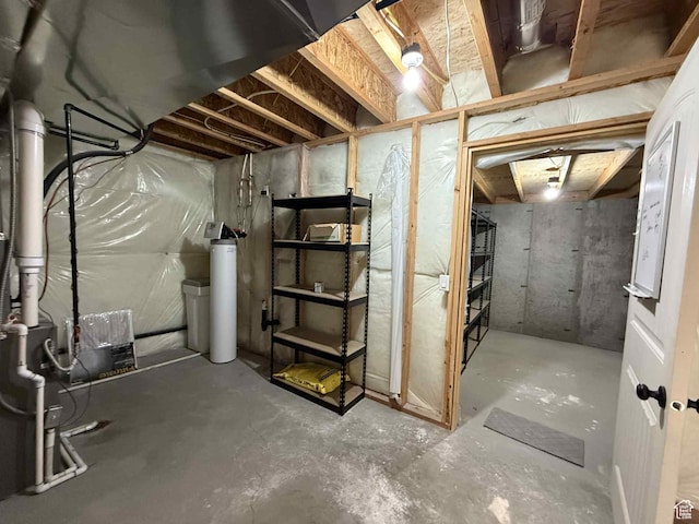 420 N Josephine Ln, Price, UT 84501 - unfinished below grade area with a water softener system