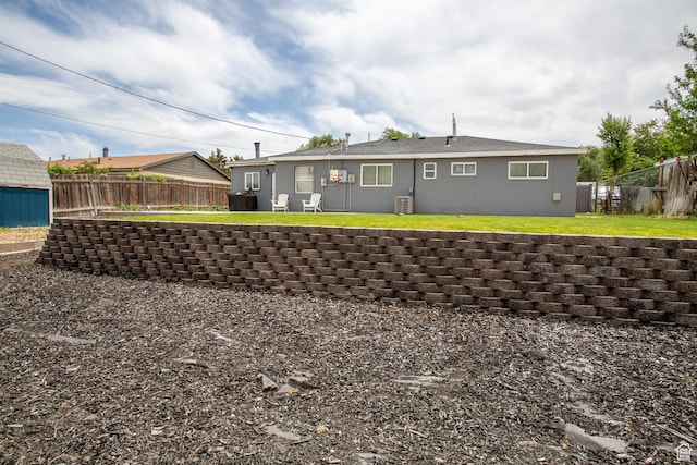 4586 W 4925 S, Kearns, UT 84118 - back of house featuring a fenced backyard