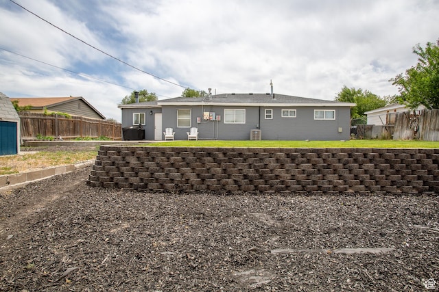 4586 W 4925 S, Kearns, UT 84118 - back of house featuring a fenced backyard