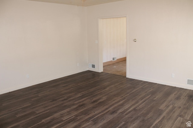 2342 S Van Buren Ave E, Ogden, UT 84403 - spare room with dark wood-style flooring and baseboards