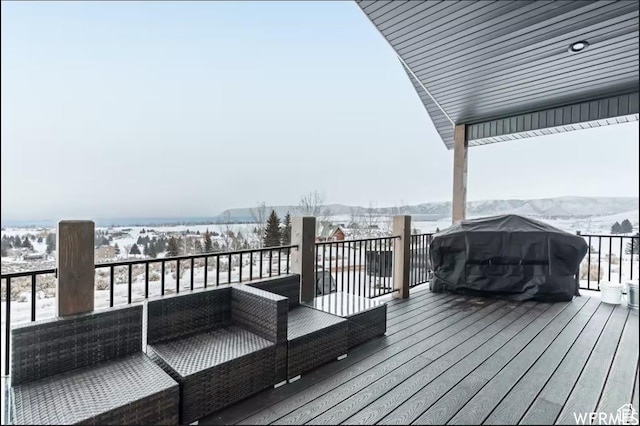 2915 S Golf Course Dr, Garden City, UT 84028 - wooden deck featuring area for grilling