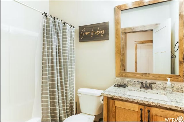 2915 S Golf Course Dr, Garden City, UT 84028 - bathroom with vanity and toilet