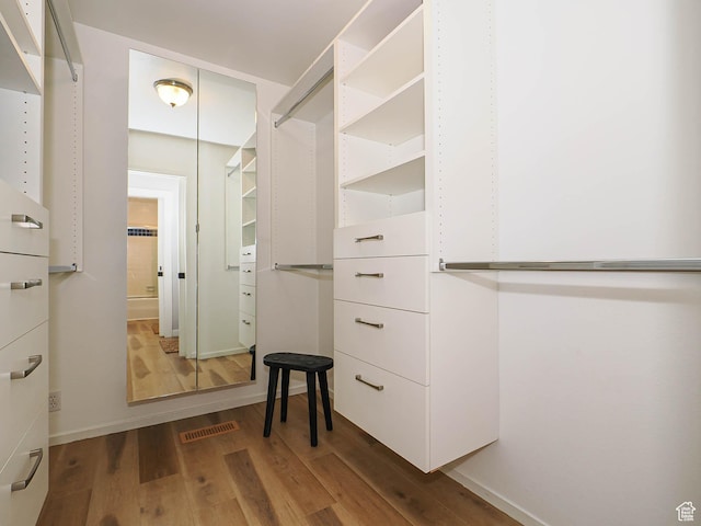 2512 E Redondo Ave S, Salt Lake City, UT 84108 - walk in closet with wood finished floors