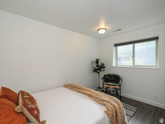 2512 E Redondo Ave S, Salt Lake City, UT 84108 - bedroom with wood finished floors and baseboards