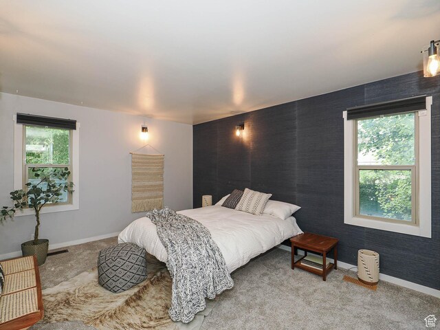 2512 E Redondo Ave S, Salt Lake City, UT 84108 - carpeted bedroom featuring baseboards