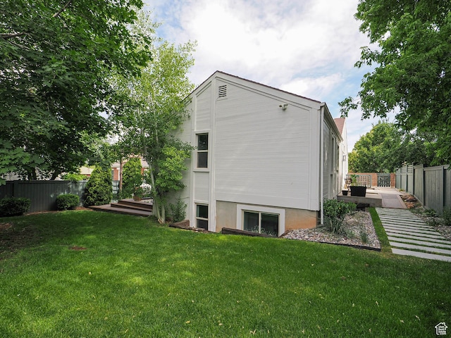 2512 E Redondo Ave S, Salt Lake City, UT 84108 - rear view of house featuring a fenced backyard and a wooden deck