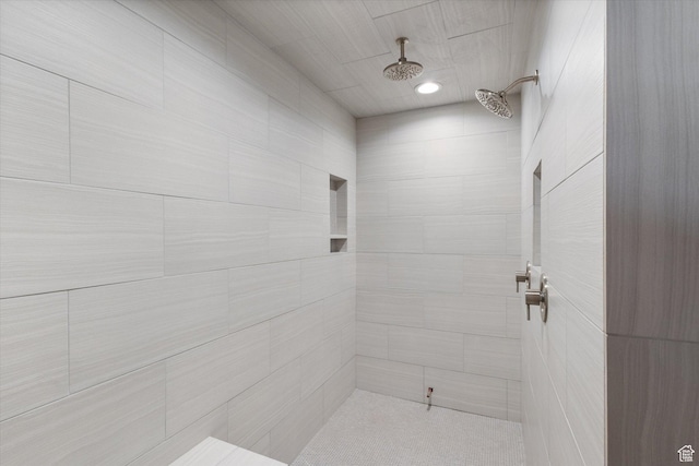 11989 S 3600 W, Riverton, UT 84065 - bathroom featuring a tile shower