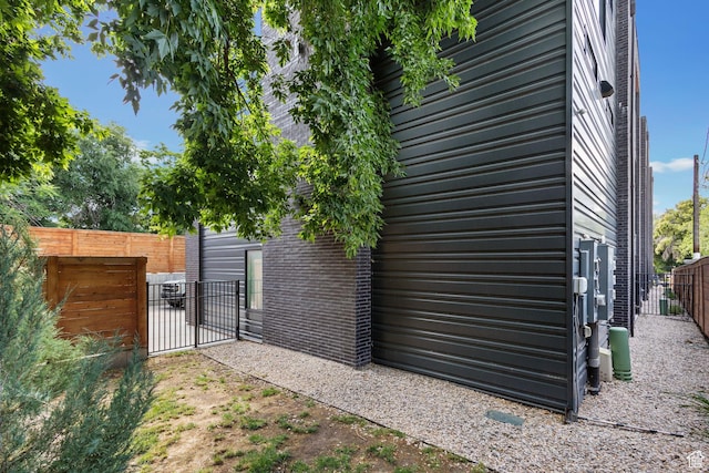 615 E 100 S Unit 1, Salt Lake City, UT 84102 - view of home's exterior featuring a gate