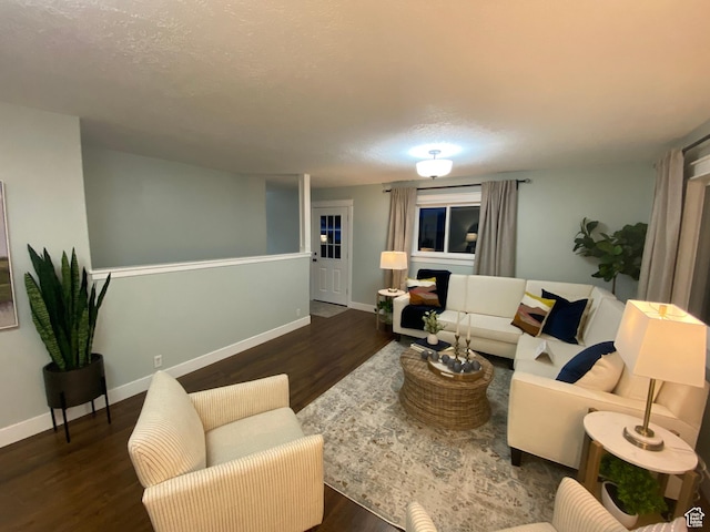1740 N 1400 W, Provo, UT 84604 - living area with wood finished floors and a textured ceiling