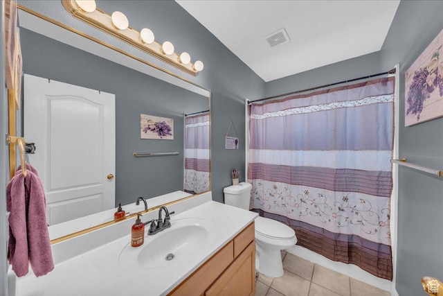 329 E 20 S, Ivins, UT 84738 - bathroom with vanity, tile patterned flooring, and shower / bath combination with curtain