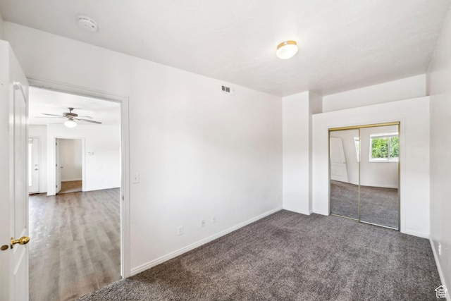 35 E 600 S Unit B202, Ivins, UT 84738 - spare room with carpet floors, a smoke detector, and a ceiling fan