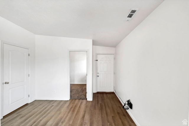 35 E 600 S Unit B202, Ivins, UT 84738 - unfurnished bedroom with wood finished floors and vaulted ceiling