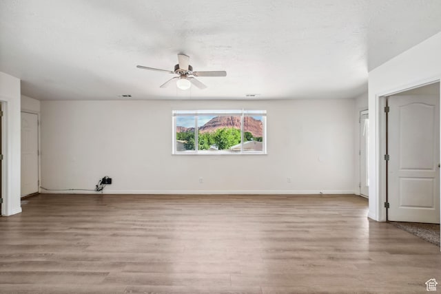 35 E 600 S Unit B202, Ivins, UT 84738 - unfurnished room with ceiling fan and light wood-style floors
