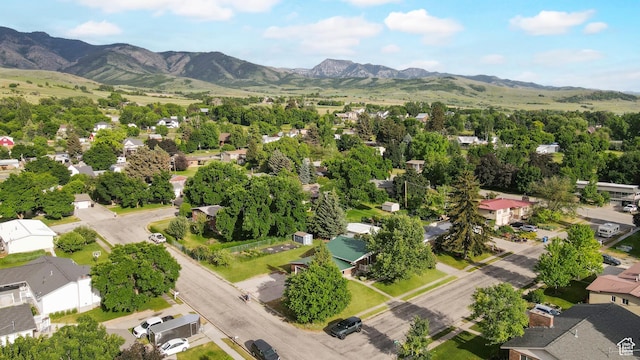 421 S 90 W, Richmond, UT 84333 - aerial view of residential area featuring mountains