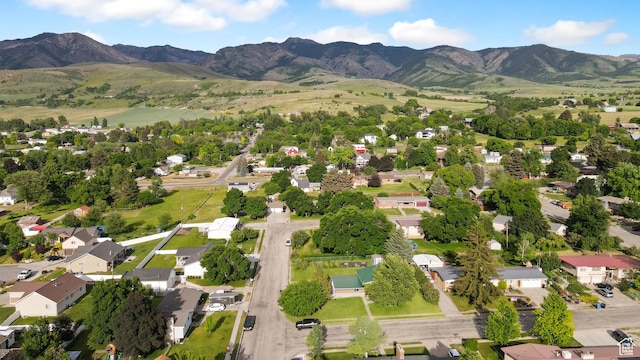 421 S 90 W, Richmond, UT 84333 - view of property location with a mountainous background and nearby suburban area