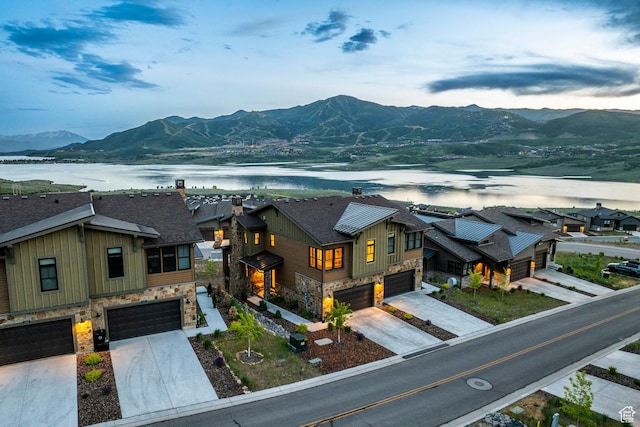 11721 N Shoreline Dr, Hideout, UT 84036 - view of mountain background featuring a nearby body of water