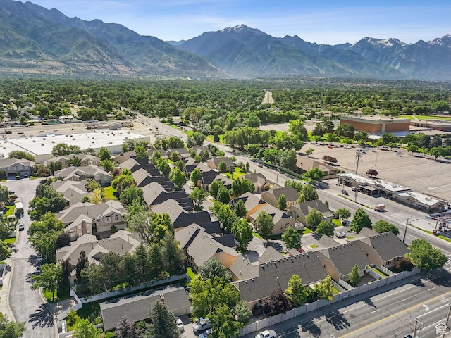 1369 E Farm Dr, Murray, UT 84117 - aerial view of residential area with a mountainous background