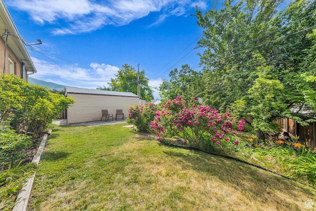 1912 E Ramona Ave, Salt Lake City, UT 84108 - view of yard with a patio area