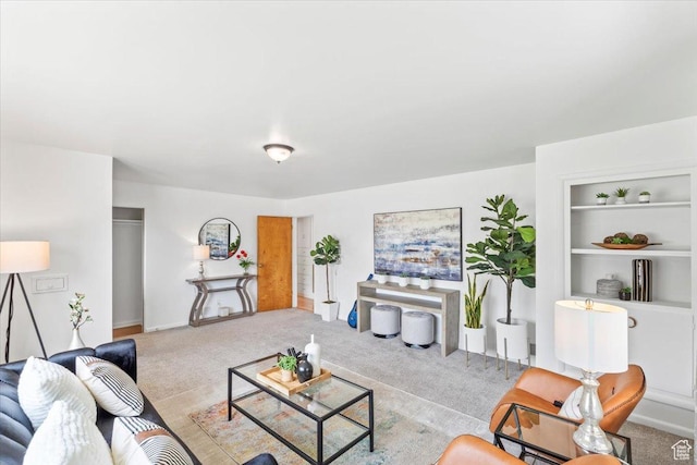 535 W Fern Dr, Midvale, UT 84047 - living area featuring carpet floors and baseboards