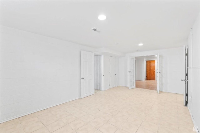 535 W Fern Dr, Midvale, UT 84047 - spare room with recessed lighting