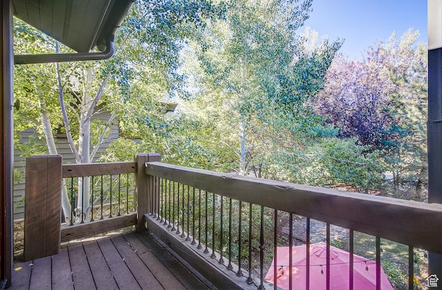 4896 Last Stand Dr, Snyderville, UT 84098 - view of deck