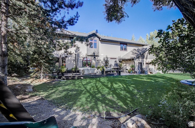 4896 Last Stand Dr, Snyderville, UT 84098 - view of green lawn