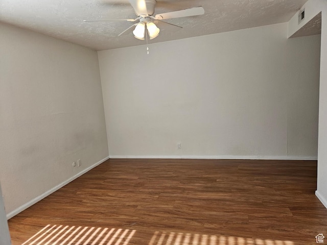 4619 S Quail Vista Ln E Unit J, Salt Lake City, UT 84117 - unfurnished room with ceiling fan and wood finished floors
