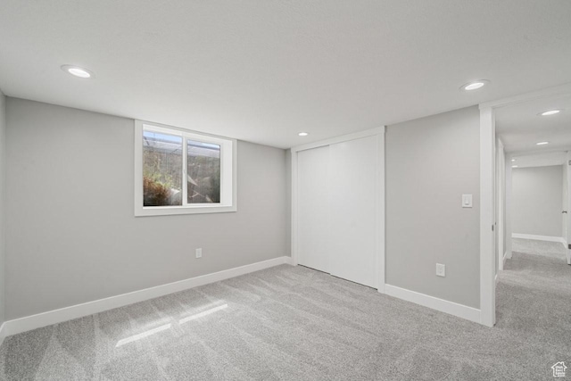 1856 N Alder St, Layton, UT 84041 - carpeted spare room with recessed lighting and baseboards