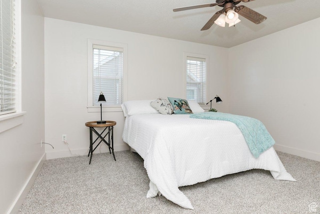 287 S 375 W, Providence, UT 84332 - carpeted bedroom featuring baseboards and ceiling fan
