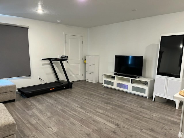 205 E Serenity Ave Unit 1213, Tooele, UT 84074 - workout room with wood finished floors