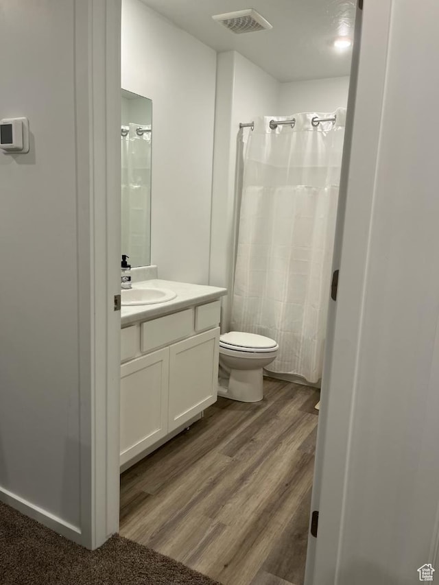 205 E Serenity Ave Unit 1213, Tooele, UT 84074 - full bath with vanity, wood finished floors, and a shower with curtain