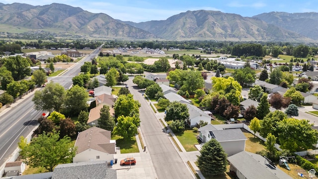 332 E 2475 N, North Logan, UT 84341 - aerial perspective of suburban area featuring mountains