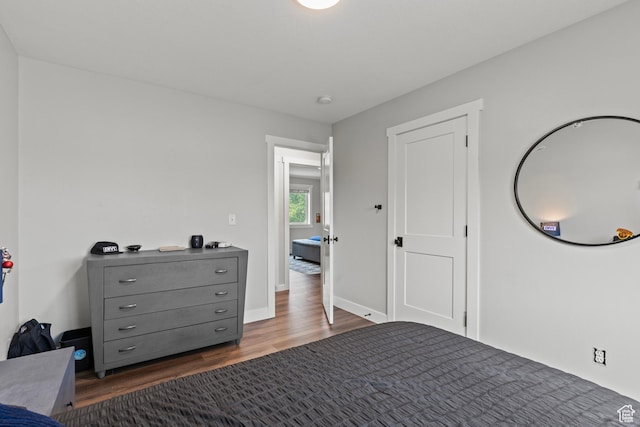 332 E 2475 N, North Logan, UT 84341 - bedroom with dark wood-style floors