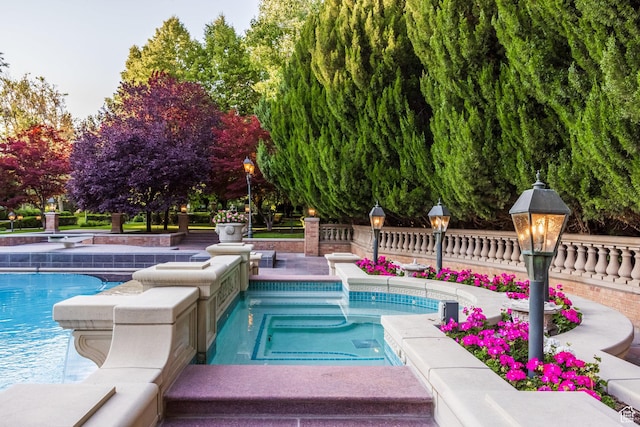 1384 N 450 E, Orem, UT 84097 - outdoor pool featuring an in-ground hot tub