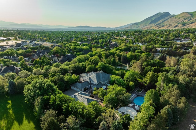 1384 N 450 E, Orem, UT 84097 - drone / aerial view of a mountain backdrop