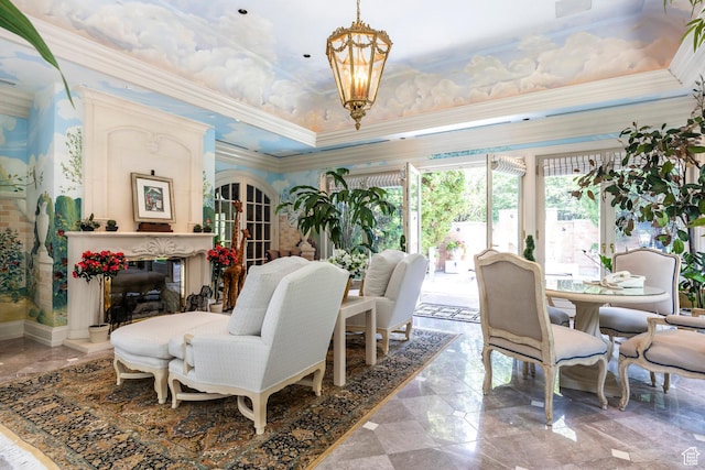 1384 N 450 E, Orem, UT 84097 - common area with ornamental molding