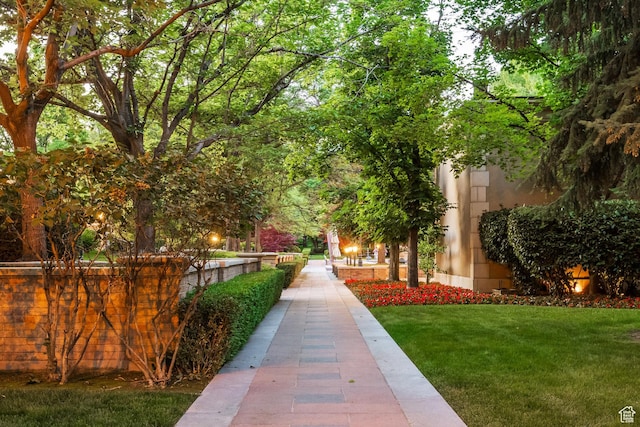 1384 N 450 E, Orem, UT 84097 - view of property's community with a lawn