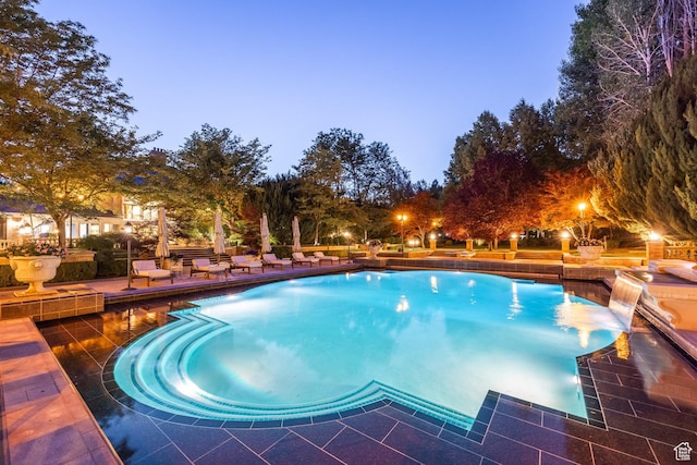 1384 N 450 E, Orem, UT 84097 - outdoor pool featuring a patio area
