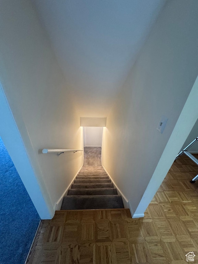 2650 E Willow Wick Dr, Sandy, UT 84093 - stairs with baseboards
