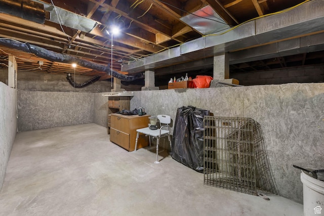 4281 W 5780 S, Salt Lake City, UT 84118 - view of unfinished below grade area