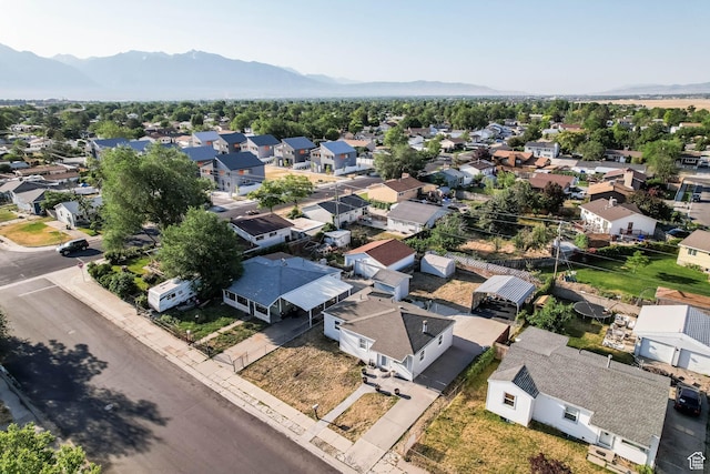 4281 W 5780 S, Salt Lake City, UT 84118 - aerial perspective of suburban area with a mountain backdrop