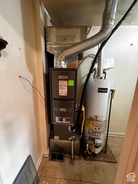 3700 S 3325 W, West Valley City, UT 84119 - utility room featuring water heater