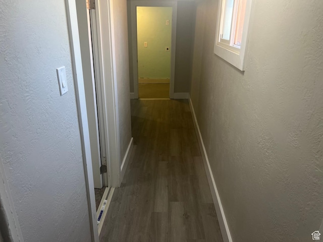 3071 Quincy Ave, Ogden, UT 84403 - hallway with wood finished floors and baseboards