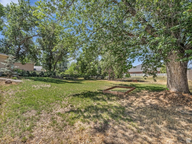 787 E Casa Blanco Cir, Midvale, UT 84047 - view of yard with a vegetable garden