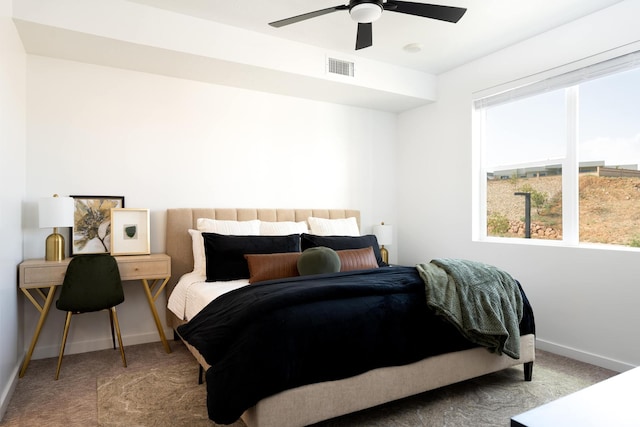 875 W Akoya Pearl St Unit 205, St George, UT 84790 - bedroom with carpet flooring and ceiling fan