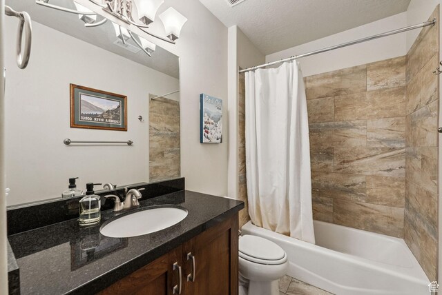 1046 W Abigail Dr, Heber City, UT 84032 - bathroom featuring vanity and shower / bath combo