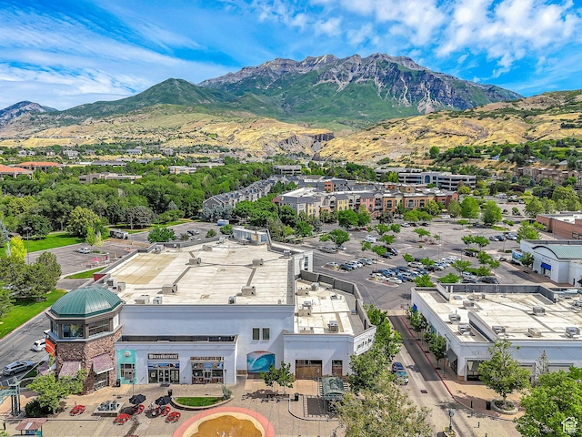 5005 N Edgewood Dr W Unit 301, Provo, UT 84604 - drone / aerial view of a mountainous background