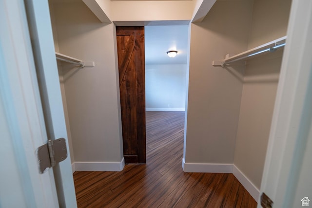 685 W 2550 S, Price, UT 84501 - spacious closet featuring dark wood finished floors