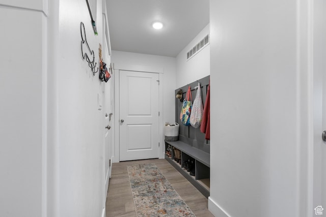 2122 W 1745th Ct S, West Haven, UT 84401 - mudroom with light wood-style floors and baseboards